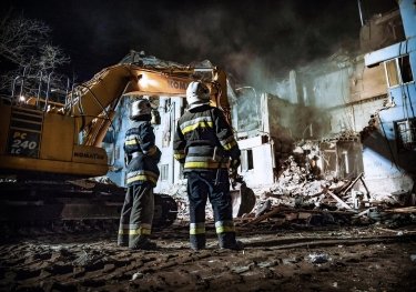 Фото 6 — В Запорожье завершили разбор завалов пятиэтажки, разрушенной ракетным обстрелом