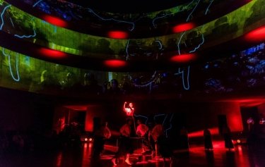 Фото 24 — Мультимедийный ритуал: "Шлях до..." Троицкого вписался в пространство Украинского дома