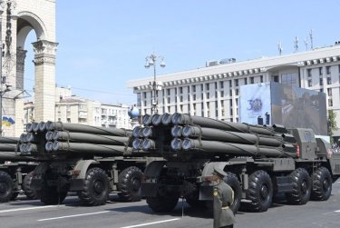 Фото 15 — Как прошел военный парад ко Дню Независимости Украины в Киеве (ФОТОРЕПОРТАЖ)