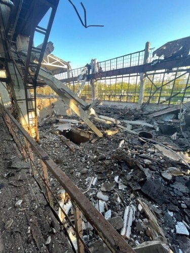 Фото 3 — Россияне запустили больше десяти ракет по Запорожской области