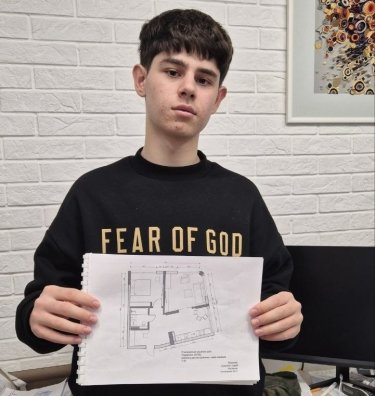 Фото 4 — Навчались планувати окремий світ: як пройшло стажування школярів КМDШ в архітектурному бюро GHK Project