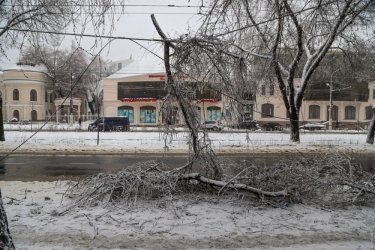 Фото 30 — На юге Украины из-за снега закрыли дороги, фуры не пускают даже в Киев (ФОТО, ВИДЕО)