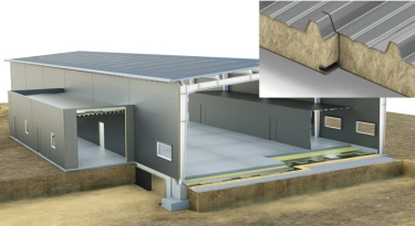 Фото 2 — Сендвіч-панелі у будівництві торгових павільйонів: швидкість монтажу та практичність