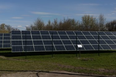 Одна з СЕС у Чернігівській області
