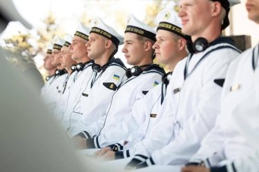 Фото 2 — В Стамбуле спустили на воду украинский корвет "Гетман Иван Выговский"