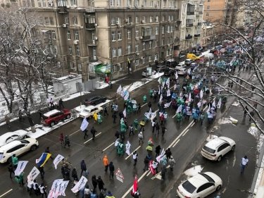 Фото 7 — SaveФОП: в центре Киева снова бастуют предприниматели (ФОТО, ВИДЕО)