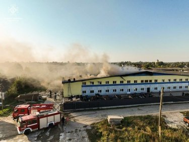 Фото 9 — Под Киевом снова горела грибная ферма (ФОТО)