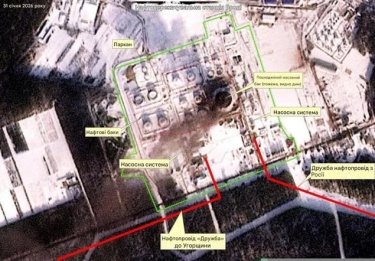 Фото 2 — Зеленський прокоментував супутникові знімки нафтопроводу "Дружба", які оприлюднив Орбан