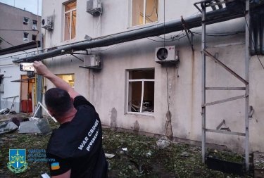 Фото 11 — РФ здійснила масовані атаки на Київ та Одесу: численні пожежі, руйнування, є загиблі та поранені (ФОТО, ВІДЕО)