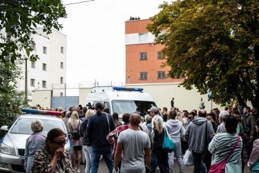 Фото 3 — Пятый день протестов в Беларуси: в МВД отрицают избиение и пытки задержанных