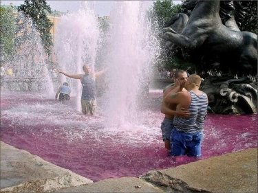 Фото 8 — В День десантника отключили фонтаны, но без жертв не обошлось (ФОТО)