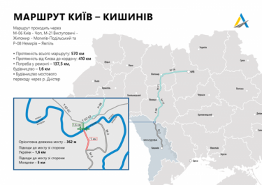 Фото 2 — "Укравтодор" объявил тендер на разработку ТЭО для строительства моста в Молдову