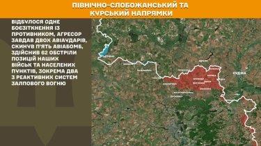 Фото 10 — Карта бойових дій в Україні на 1 серпня 2026 року