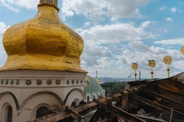 Фото 9 — Восстановление Успенского собора Киево-Печерской лавры: правительство выделит средства после атаки РФ