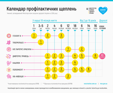 Фото 2 — Новый календарь прививок: что изменилось