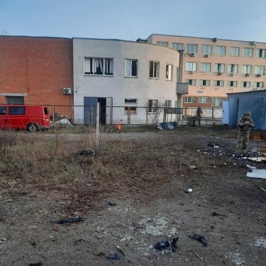 Фото 24 — Атака дронов на центр Киева: из-за разрушения дома на Банковой есть погибшая, загорелся и корпус НБУ (ФОТО)