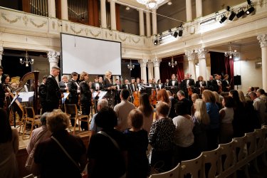 Фото 6 — У Києві відбулася прем’єра симфонічної поеми "Насіння соняшника" італійського композитора Чезаре К’як’яретта