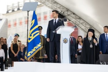 Фото 5 — Как прошел военный парад ко Дню Независимости Украины в Киеве (ФОТОРЕПОРТАЖ)