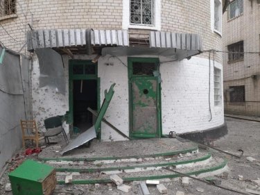 Фото 7 — В Уголовно-исполнительной службе показали последствия обстрела Херсонского СИЗО 4 декабря