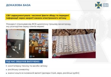 Фото 4 — СБУ ликвидировала в Херсонской области агентурную сеть РФ (ФОТО)
