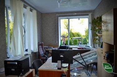 Фото 5 — Российский обстрел разрушил админздания лесничества возле Черкасс (ФОТО)