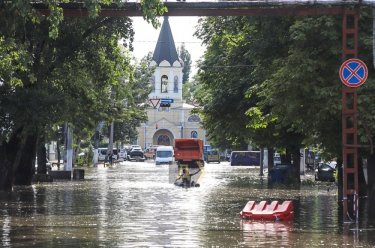 Фото 22 — Одессу накрыл мощнейший ливень, затопив основные магистрали (ФОТО, ВИДЕО)
