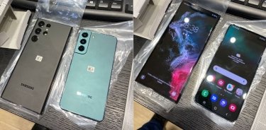 Фото 2 — Samsung Galaxy S22 и S22 Ultra "вживую": за день до презентации в Сети показали фото и видео флагманов