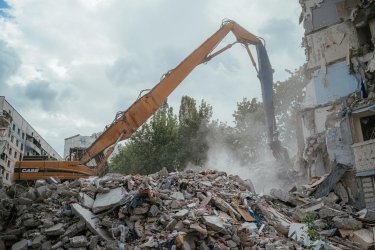 Фото 6 — Відновлення України: ПРООН допомогла Україні розчистити 1 млн тонн завалів після руйнувань