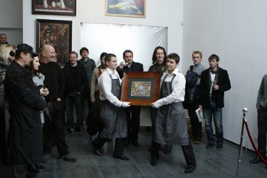 Фото 3 — Картины Кандинского, Шемякина, Заливахи на предаукционной выставке «Золотое сечение. Авангард» оценены от $15 тысяч до $150 тысяч (ФОТО)