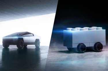 Фото 2 — LEGO показала свою версию Tesla Cybertruck (ФОТО)