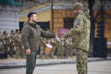 Фото 17 — "Февраль. Год. Несокрушимость": в Киеве прошли торжественные мероприятия к годовщине войны (ФОТО/ВИДЕО)