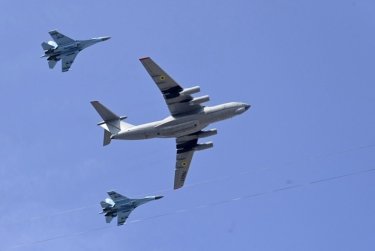 Фото 11 — Как прошел военный парад ко Дню Независимости Украины в Киеве (ФОТОРЕПОРТАЖ)