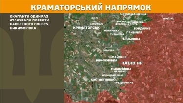 Фото 21 — Карта боевых действий в Украине на 23 июня 2026 года