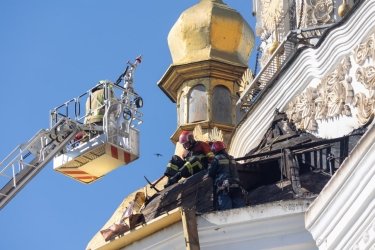 Фото 5 — Восстановление Успенского собора Киево-Печерской лавры: правительство выделит средства после атаки РФ