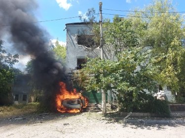 обстрел херсона, атаки на херсон