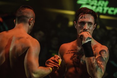 Фото 5 — В Киеве прошел восьмой турнир по боям на голых кулаках от промоушена "Махач" (ФОТО)