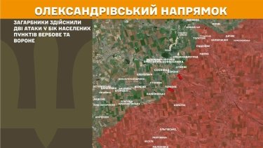 Фото 22 — Карта бойових дій в Україні на 27 червня 2026 року