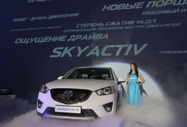 Фото 2 — Mazda в облаках: премьера CX-5 в Украине!