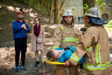 Фото 7 — У пошуках нових ідей для серiалiв: "Виклик" у взаємодії з реальними рятувальниками