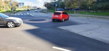 Фото 2 — В Києві облаштовують кільцеві розв’язки малого радіусу: де вони з'явилися вже (ФОТО)