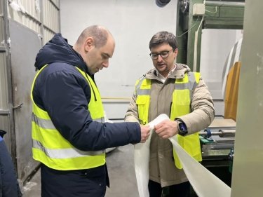 Фото 2 — В Ирпене открыли первую в Украине линию по переработке текстильных отходов