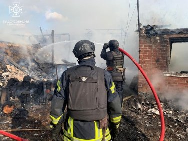 Фото 7 — Российские обстрелы 19 октября: в Херсоне и Бериславе есть раненые, в Волчанске уничтожен еще один дом (ФОТО)