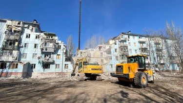 Фото 15 — В Запорожье завершили разбор завалов пятиэтажки, разрушенной ракетным обстрелом