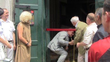 Фото 4 — Украинский павильон на Венецианской биеннале открылся в церкви Сан-Фантин (ФОТО)