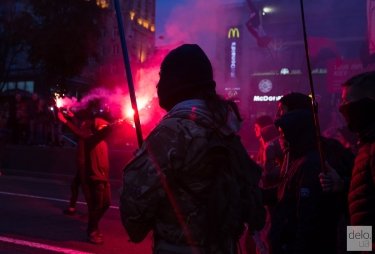 Фото 15 — Крещатик зажегся тысячами факелов: Как прошел Марш к 75-й годовщине УПА