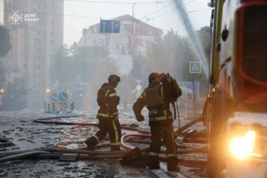 Фото 7 — Вночі Київ потерпав від комбінованої масованої атаки:є загиблі та постраждалі (ФОТО)