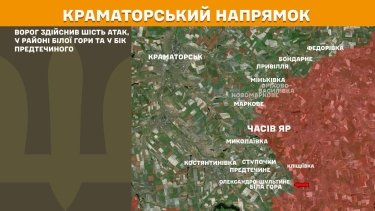 Фото 18 — Карта бойових дій в Україні на 22 серпня 2025 року