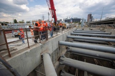 Фото 3 — Ремонт тоннеля метро между "Демеевской" и "Лыбедской" на завершающей стадии, — Кличко (ФОТО)
