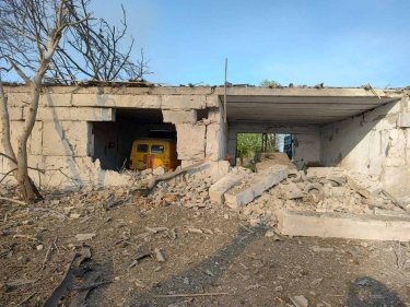 Обстрелы Херсонской области, обстрелы Берислава