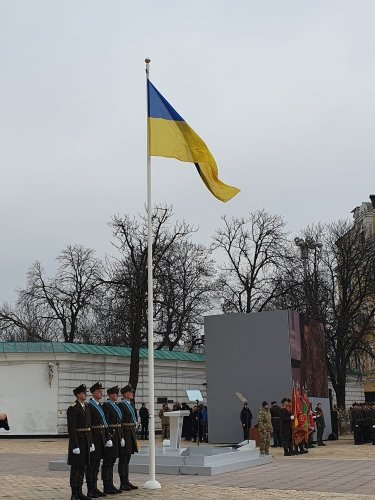 Фото 4 — "Февраль. Год. Несокрушимость": в Киеве прошли торжественные мероприятия к годовщине войны (ФОТО/ВИДЕО)